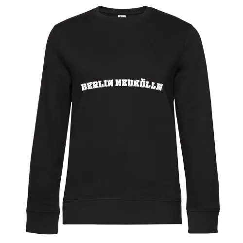 Berlin Neukölln Sweat Frauen Queen Crew Neck