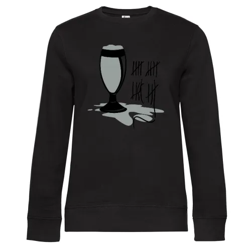 Bierglas Striche Sweat