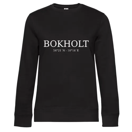 Bokholt Koordinaten Sweat Frauen Queen Crew Neck