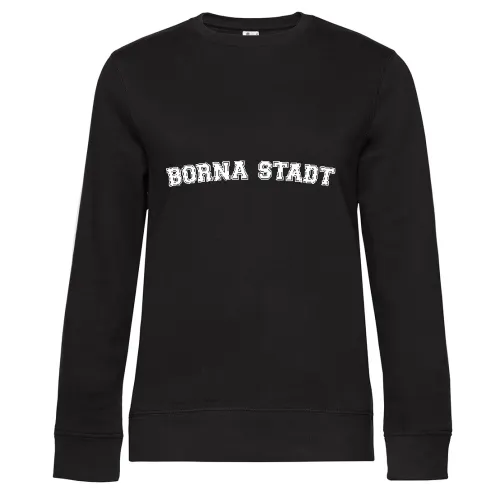 Borna Stadt Sweat Frauen Queen Crew Neck
