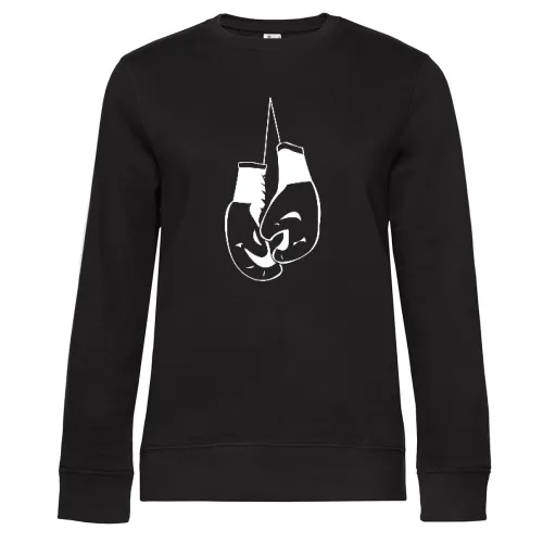 Boxhandschuhe am Nagel Frauen Sweat