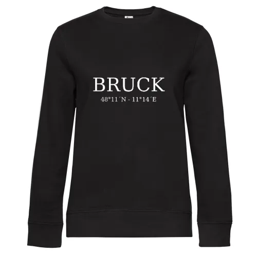 Bruck Koordinaten Sweat Frauen Queen Crew Neck