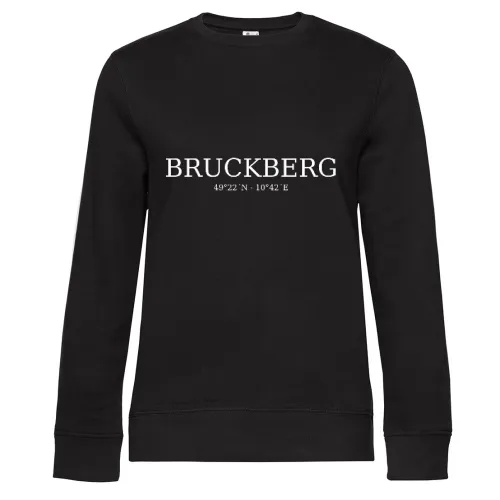 Bruckberg Koordinaten Sweat Frauen Queen Crew Neck