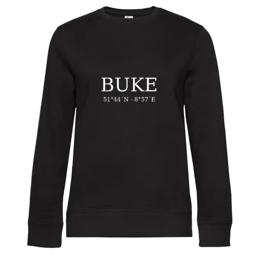 Buke Koordinaten Sweat Frauen Queen Crew Neck