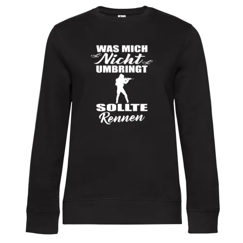 Bundeswehr Einsatz Spruch Feldjäger Gebirgsjäger Sweat Frauen Queen Crew Neck