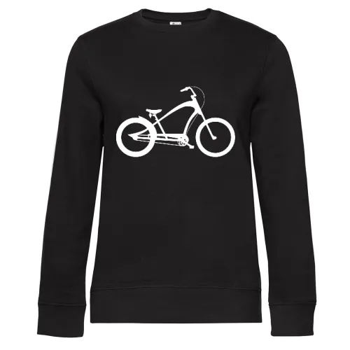 Chopper Fahrrad Sweat Frauen Queen Crew Neck