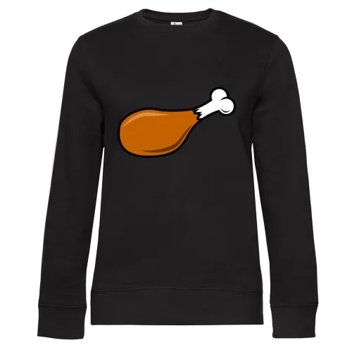 Comic Fleischkeule farbig Frauen Sweat Comic Fleischkeule farbig Sweat
