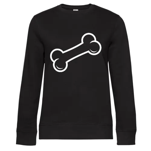 Comic Knochen Sweat Frauen Queen Crew Neck
