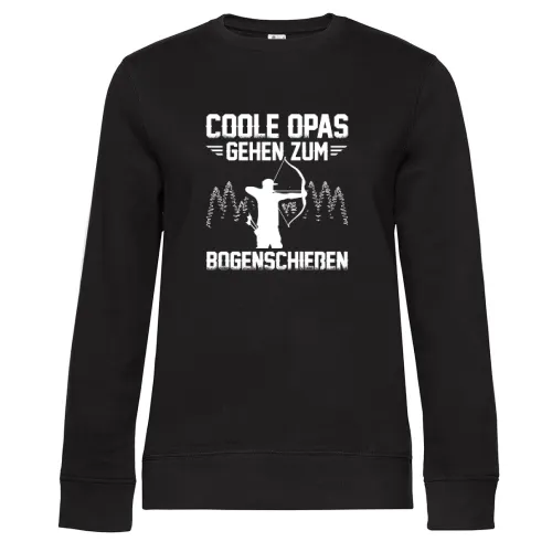 Coole Opas Gehen Zum Bogenschießen Bogensport Frauen Sweat Coole Opas Gehen Zum Bogenschießen Bogensport Sweat