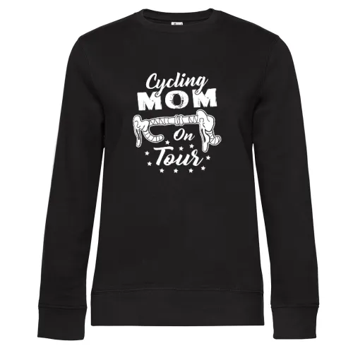 Cycling Mom - Rennrad Radfahrer Fahrradfahrer Sweat Frauen Queen Crew Neck