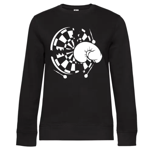 Dartscheibe Boxen Frauen Sweat
