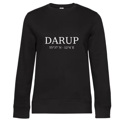 Darup Koordinaten Sweat Frauen Queen Crew Neck