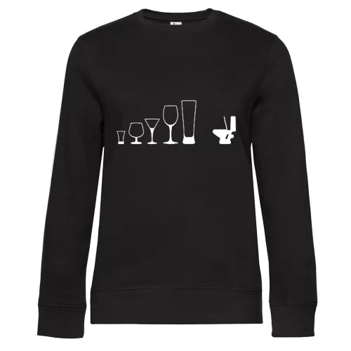 Der Weg zur Toilette Frauen Sweat