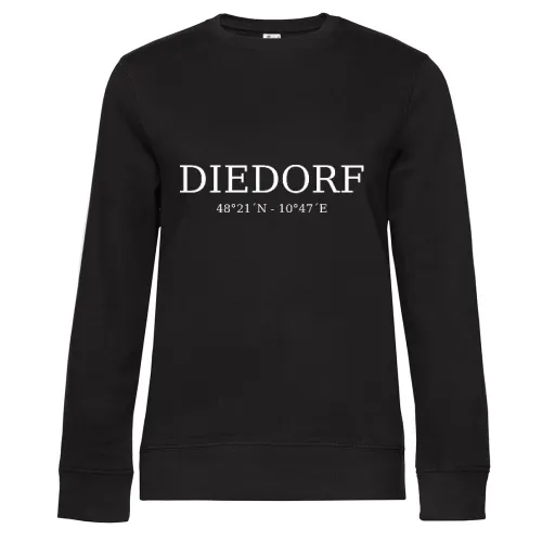 Diedorf Koordinaten Sweat Frauen Queen Crew Neck