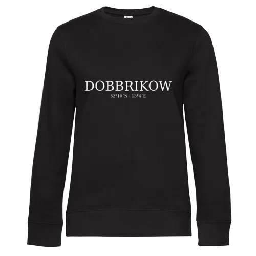Dobbrikow Koordinaten Sweat Frauen Queen Crew Neck