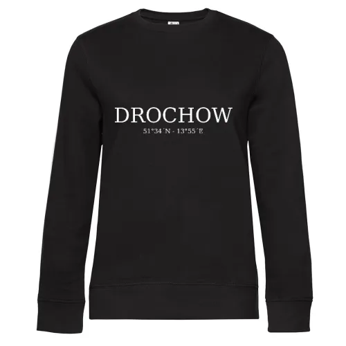 Drochow Koordinaten Sweat Frauen Queen Crew Neck