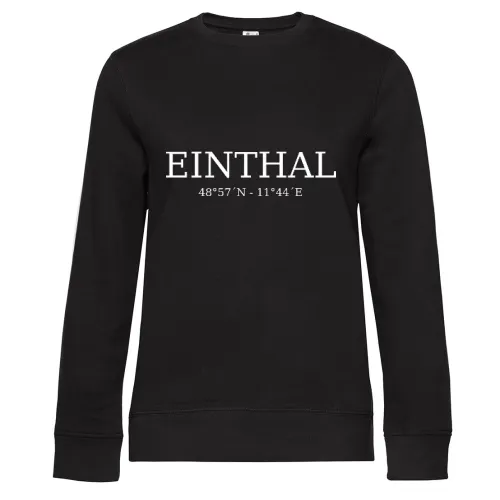 Einthal Koordinaten Sweat Frauen Queen Crew Neck