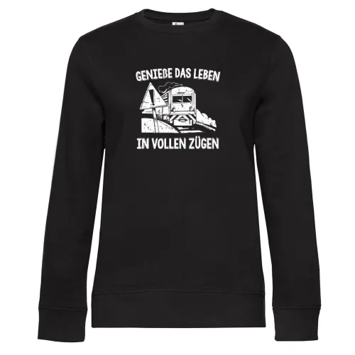 Eisenbahn Lok Rente Modelleisenbahn Ruhestand Zug Frauen Sweat
