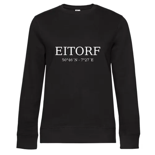 Eitorf Koordinaten Sweat Frauen Queen Crew Neck