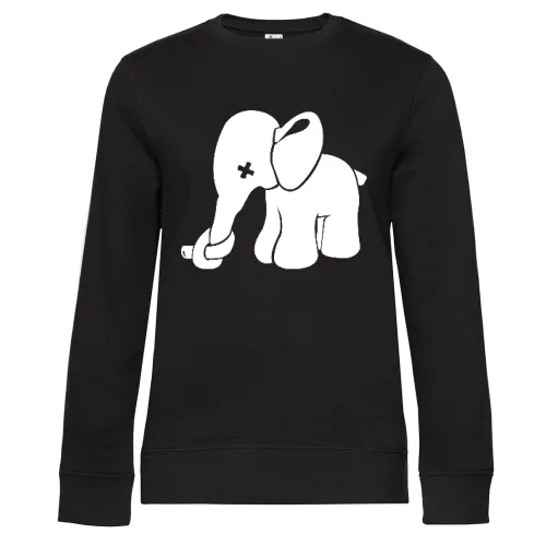 Elefant mit zuer Nase Frauen Sweat