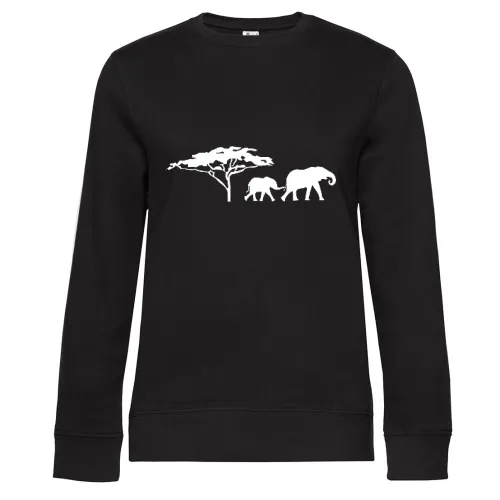 Elefanten in der Savanne Frauen Sweat