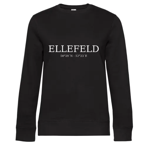 Ellefeld Koordinaten Sweat Frauen Queen Crew Neck