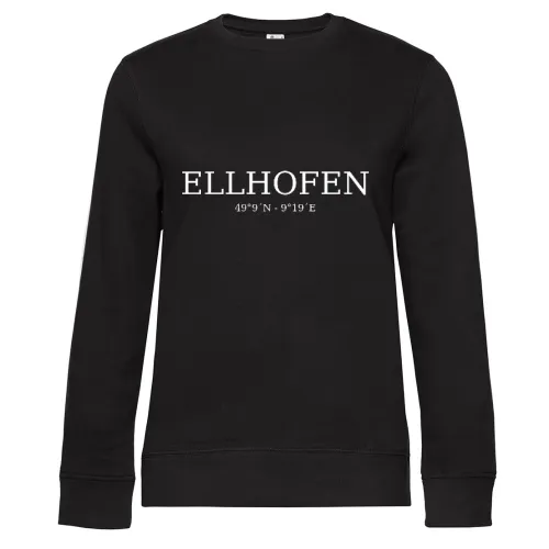 Ellhofen Koordinaten Sweat Frauen Queen Crew Neck