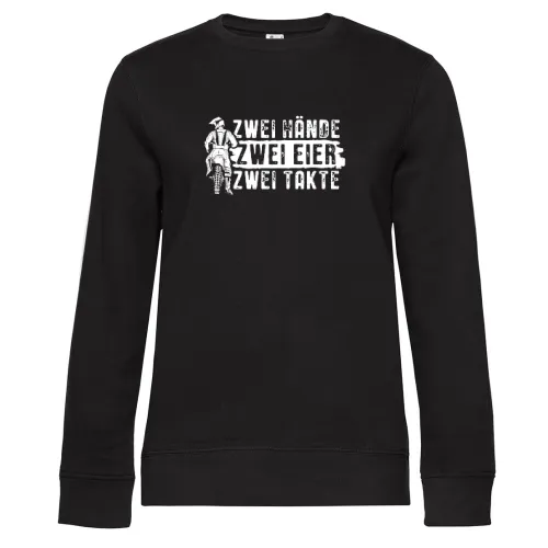 Enduro Motocross 2 Hände 2 Eier 2 Takte Cross Bike Sweat