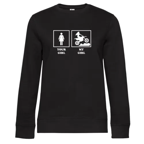 Enduro My Girl Motocross Offroad Dad Cross Biker Sweat