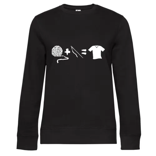 Entstehung eines T-Shirts Frauen Sweat