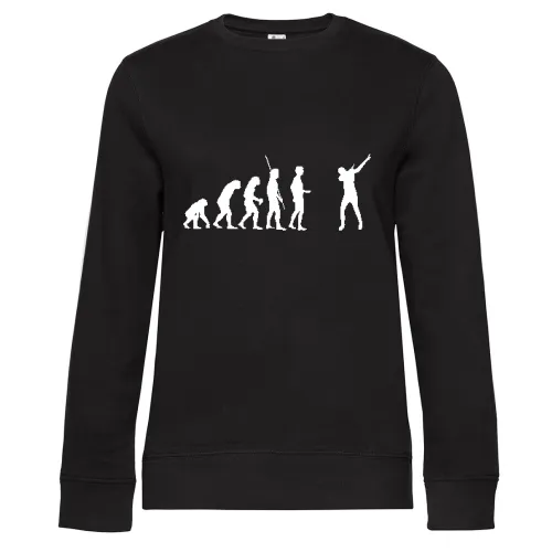 Evolution Dab Sweat Frauen Queen Crew Neck