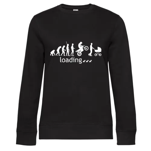 Evolution Enduro mit Kinderwagen loading Sweat