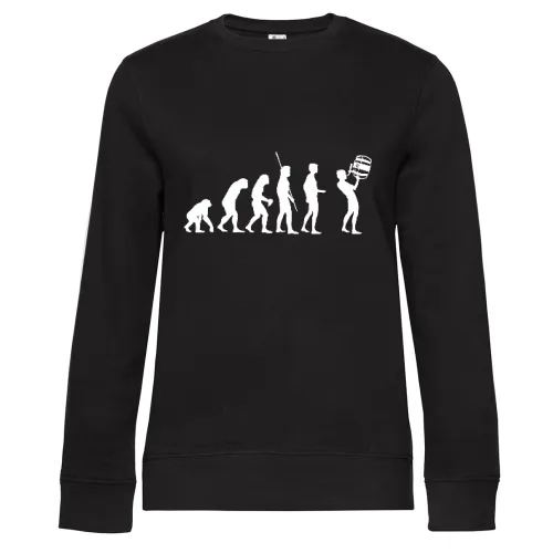 Evolution Fass Trinken Frauen Sweat