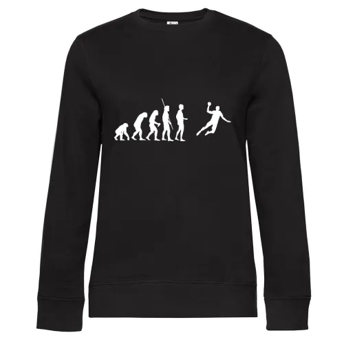 Evolution Handballer Sweat Frauen Queen Crew Neck