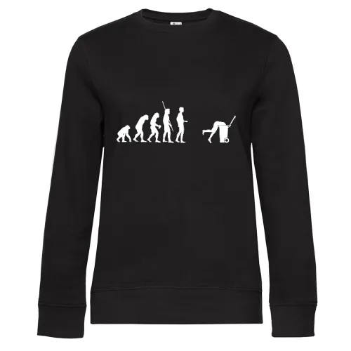 Evolution Mülltonne 2.0 Sweat Frauen Queen Crew Neck