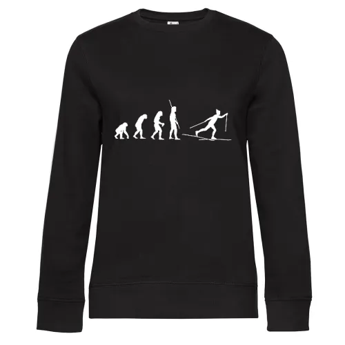 Evolution Ski Langlauf Sweat Frauen Queen Crew Neck
