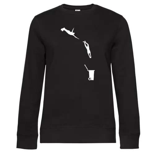Evolution Sprung in die Tonne Frauen Sweat