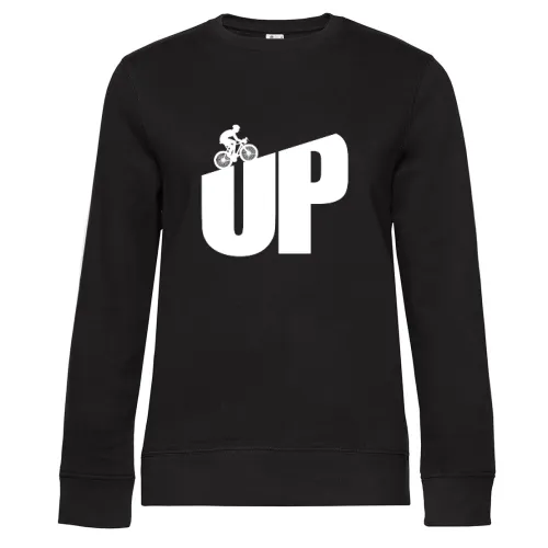Fahrrad Bergetappe - UP Sweat Frauen Queen Crew Neck