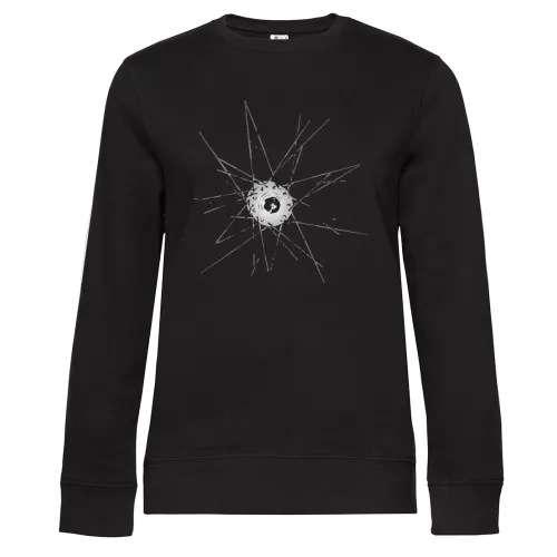 Fahrradfelge Sweat Frauen Queen Crew Neck