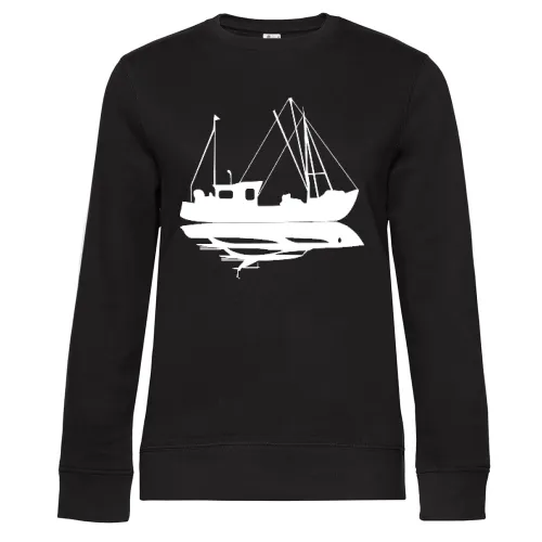 Fischkutter vs. Yacht Frauen Sweat