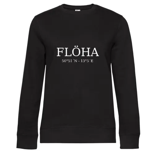 FlÖha Koordinaten Sweat Frauen Queen Crew Neck