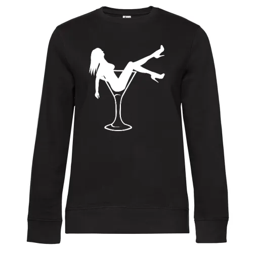 Frau im Glas Frauen Sweat