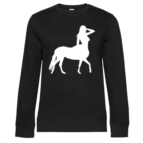 Frauenkörper auf Pferd Frauen Sweat Frauenkörper auf Pferd Sweat