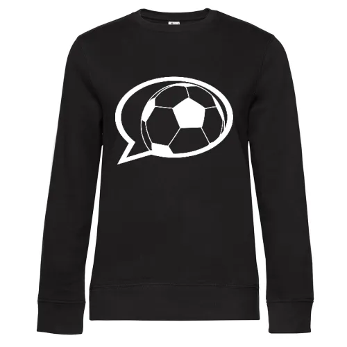 Fussball Sprechblase Frauen Sweat