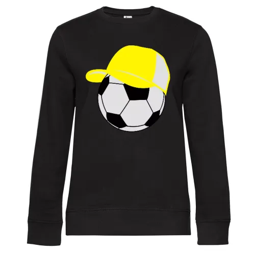 Fußballbasecap Sweat Frauen Queen Crew Neck