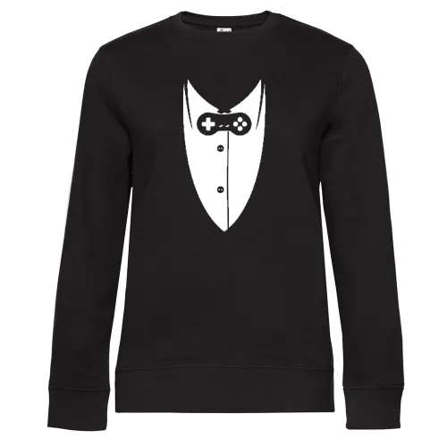 Gameranzug mit Controller Frauen Sweat Gameranzug mit Controller Sweat