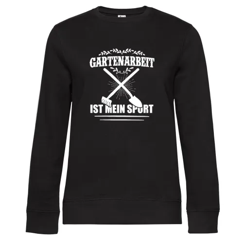 Gartenarbeit ist mein Sport Lustiges Hobbygärtner Sweat Frauen Queen Crew Neck