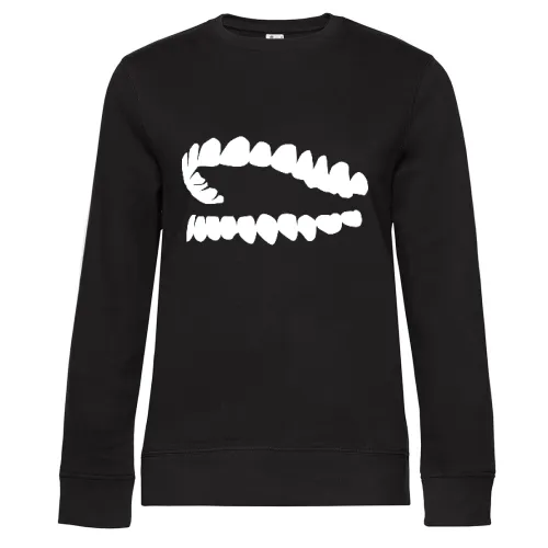 Gebiss Zähne Frauen Sweat