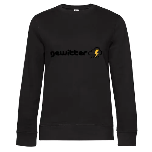 Gewitter Sweat Frauen Queen Crew Neck