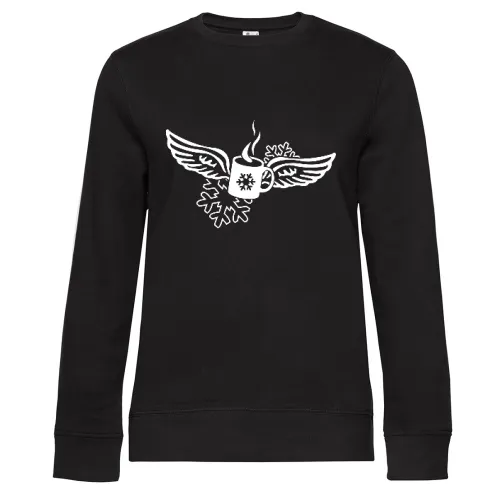 Glühweintasse mit Engelsflügel Sweat